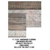 4"x 3/4" Hardwood Flooring x819