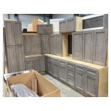 15Pc 36" Silver Creek Winchester Gray Kitchen