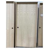 32" RH Oak Single Panel Interior Door