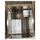 Glacier Bay® 23" x 18" Single Bowl SS Kitchen Sink