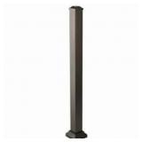 3" x 44" Bronze Aluminum Rail Post Kit x 5