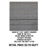 Shaw 24"x24" Carpet Squares x432 sf