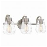 Ashley 3-Bulb Vanity Light in Nickel x 2