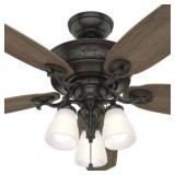 Hunter 54" LED Ceiling Fan in Bronze