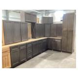 15 Pc Silvercreek West Point Gray Kitchen 36"