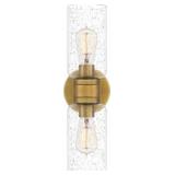 Ashley 2-Bulb Wall Sconce in Brass