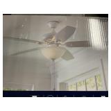 52" White Ceiling Fan