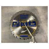 Irwin 7 1/4" x 24T Saw Blades x4