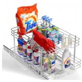 Two Tier Cabinet Pullout Organizer