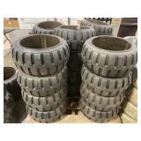 Pallet of Solid Rubber Tires for One Money