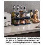 Oil & Vinegar Spice Rack