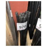 (11) 1/2" x 3ft. Steel Gas Pipe