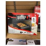 Weberï¿½ Porcelain-Enameled Cast Iron Griddle