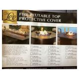 25" x 65" Fire Pit/ Table Top Protective Cover