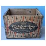 WOODEN GOLDEN AGE CRATE