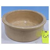 LARGE HEAVY CROCK PET WATER/FEED BOWL