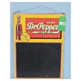 DR. PEPPER CHALK MENU SIGN METAL