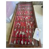 STATE SPOON COLLECTION IN CASE