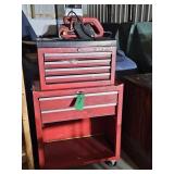 CRAFTSMAN TOOL BOX & MISC TOOLS