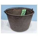 14 INCH DIAMETER BRASS BUCKET