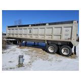 1986 Cobra Grey Dump Trailer VIN#1C9DA32B9G2133654