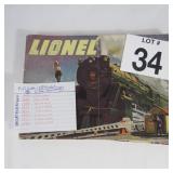 8 LIONEL POST WAR CONSUMER CATALOGS