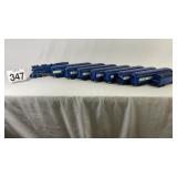 LIONEL 6-8801 BLUE COMET 4-6-4 SET W/ SEVEN CARS