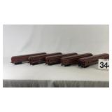 FIVE LIONEL PENNSYLVANIA PASSENGER CARS