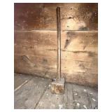 WOODEN STOMPER/MASHER-32IN TALL