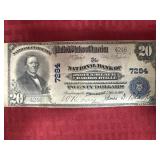 1904 $20 Bill - Bank of Barbourville, KY