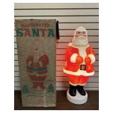 Illuminated Vintage Santa, 120  Volt