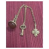 Antique Victorian Watch Fob Charms