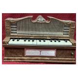 Vintage Electric Golden Pipe Organ / Emenee