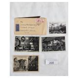 Vintage German Postcards - Paper Photo - Envelope