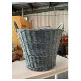 Blue Laundry Basket