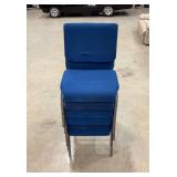 (6) Cushion Auditorium Chairs