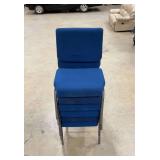 (6) Cushion Auditorium Chairs