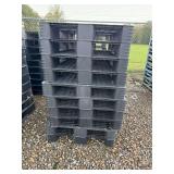 (10) 29" x 46" Plastic Pallets