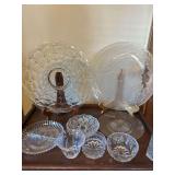 Glassware, Platters, Bowls, etc.