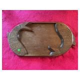 Wood Fish Tray, 12" x 24"