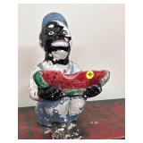 Black Americana Concrete Watermelon Boy