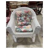 White Wicker Chair