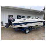 1999 Larson Outboard Ski Boat