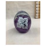 1995 Daniel Edler Signed Art Glass Paperweight, 3