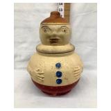 Rare Vintage Brownie "Round Guy" Cookie Jar, 12