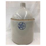 Star Pottery 2 Gal. Stoneware Jug, 13 1/2"T