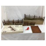 Christmas Tree Fence w/ Box & Cookie Cutter Set