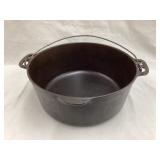 Wagner Cast Iron Dutch Oven, No Lid, 10"Diameter,