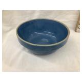 Western Stoneware Blue 8 1/2 Stoneware Bowl,