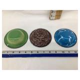 (3) 4 1/4" Graniteware Bowls